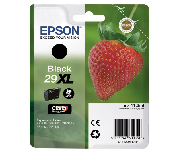 Epson 29XL black 470 str. - 332042 - zdjęcie